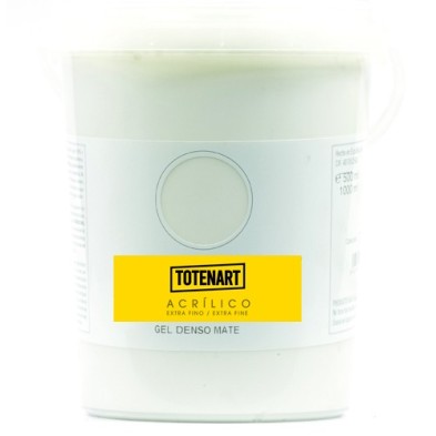 Material Bellas Artes – Pintura - Medium Gel Denso Mate 250 ml. totenart | totenart.com