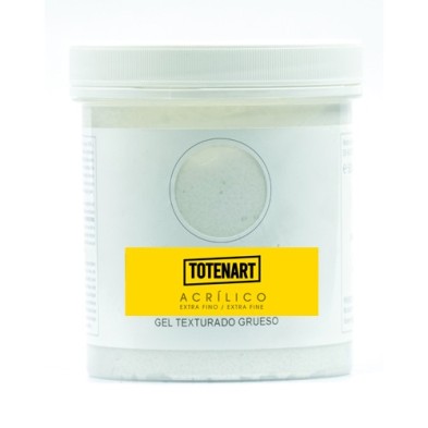 Material Bellas Artes – Pintura - Medium Gel Texturado Grueso 500 ml. totenart | totenart.com