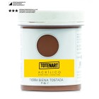 Material Bellas Artes – Pintura - Pintura acrílica Tierra Siena Tostada 250 ml. totenart | totenart.com