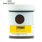 Material Bellas Artes – Pintura - Pintura acrílica Tierra Sombra Tostada 250 ml. totenart | totenart.com
