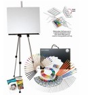 Material Bellas Artes - Pintura - Set completo 163 piezas con caballete, Simply, Daler Rowney | totenart.com