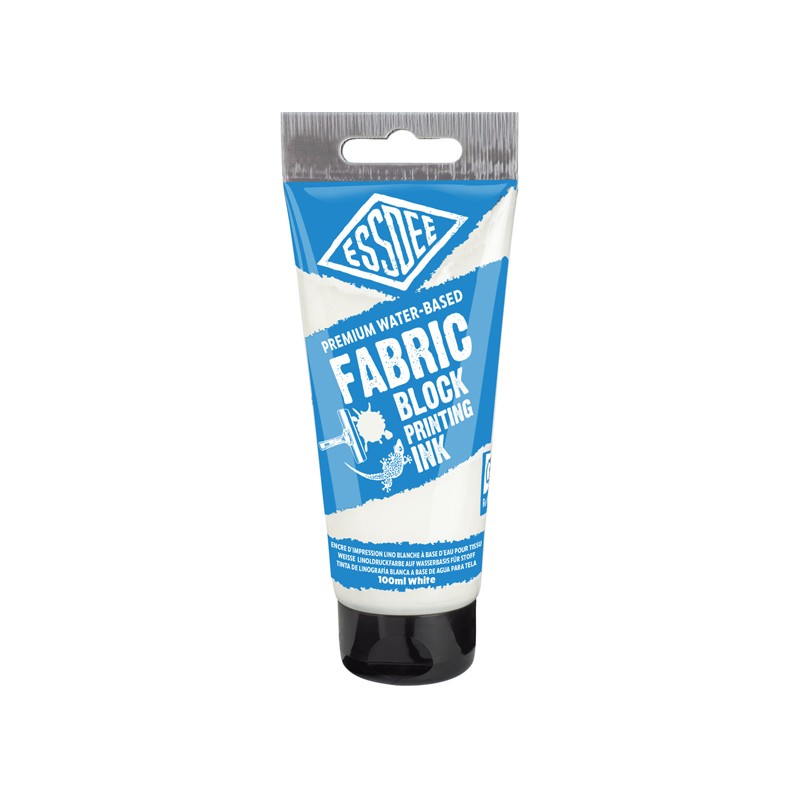 Material Bellas Artes – Grabado - Tinta Xilografia textil Essdee Blanco 100 ml | totenart.com