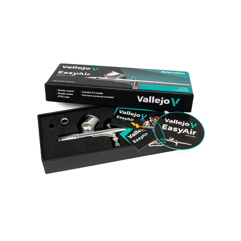 Material Bellas Artes - Pintura - Aerografo EasyAir Dos en Uno Vallejo | totenart.com