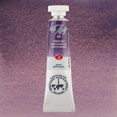 Material Bellas Artes - Pintura - Acuarelas White Nights en tubo 10 ml. granulado Sunset Mist 635 | totenart.com