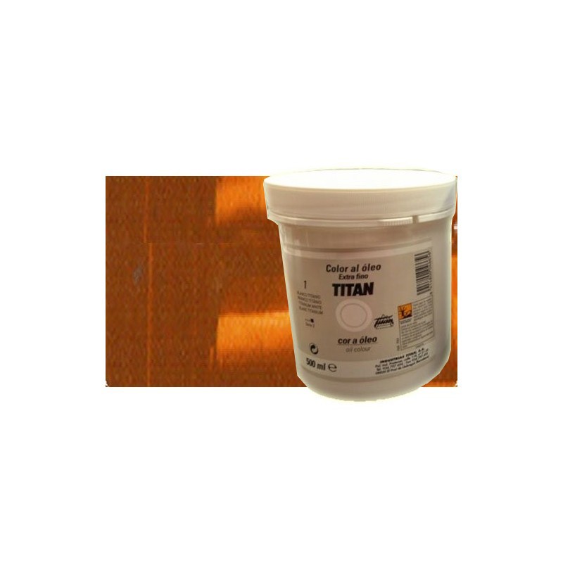 Material Bellas Artes - Pintura - Óleo Titan extra fino color tierra siena natural (500 ml) ** | totenart.com