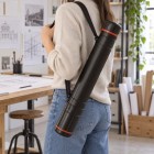 Tubo Portaplanos Extensible 10x130 cm con Bandolera | Totenart