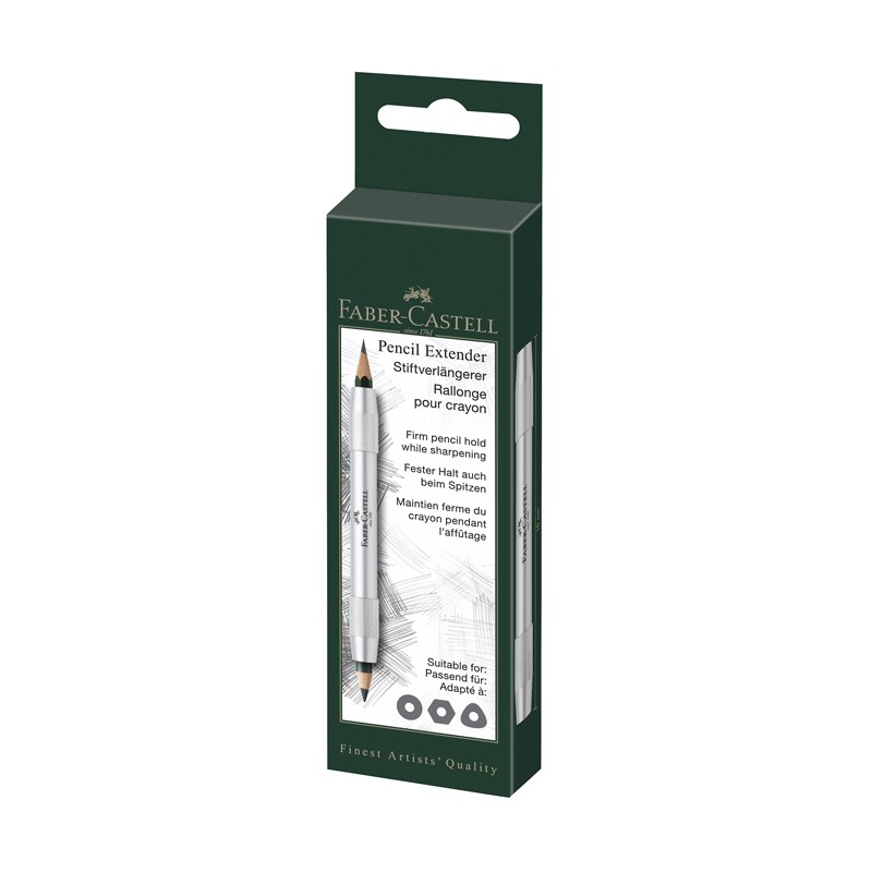 Material Bellas Artes - Pintura - Extensor de metal doble para lápices Faber-Castell | totenart.com