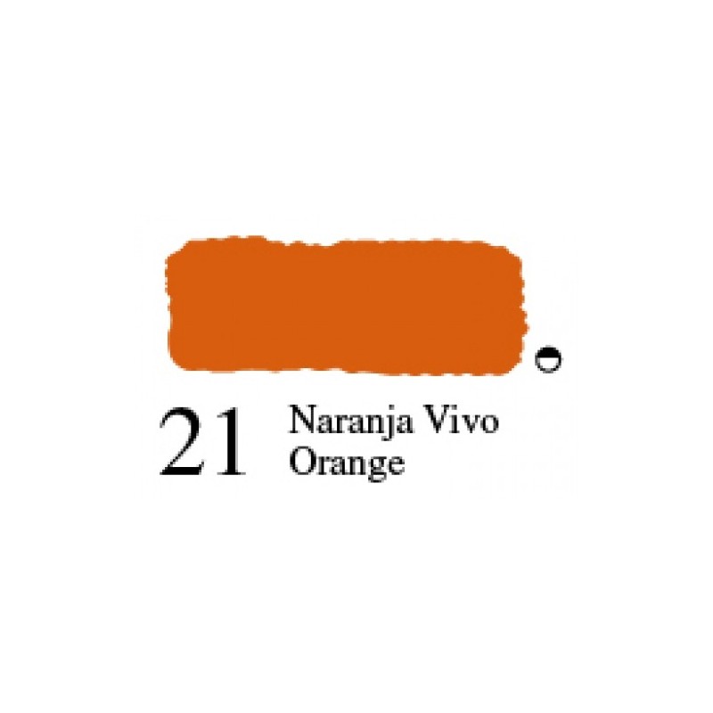 Material Manualidades - Pintura Textil Vallejo Naranja Vivo, 60 ml.
