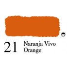 Material Manualidades - Pintura Textil Vallejo Naranja Vivo, 60 ml.