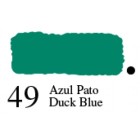 Material Manualidades - Pintura Textil Vallejo Azul Pato, 60 ml.