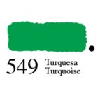 Material Manualidades - Pintura Textil Vallejo Turquesa Metal, 60 ml.