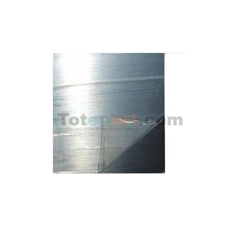 Material Bellas Artes - Grabado - Plancha de Zinc Pulida protegida y esmaltada, 50x100 (1,6) | totenart.com