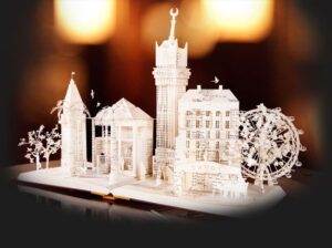 Muñecos Manolo 8 Esculturas de papel, Su Blackwell