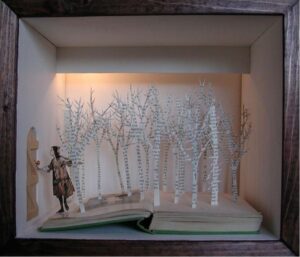 Muñecos Manolo 5 Esculturas de papel, Su Blackwell