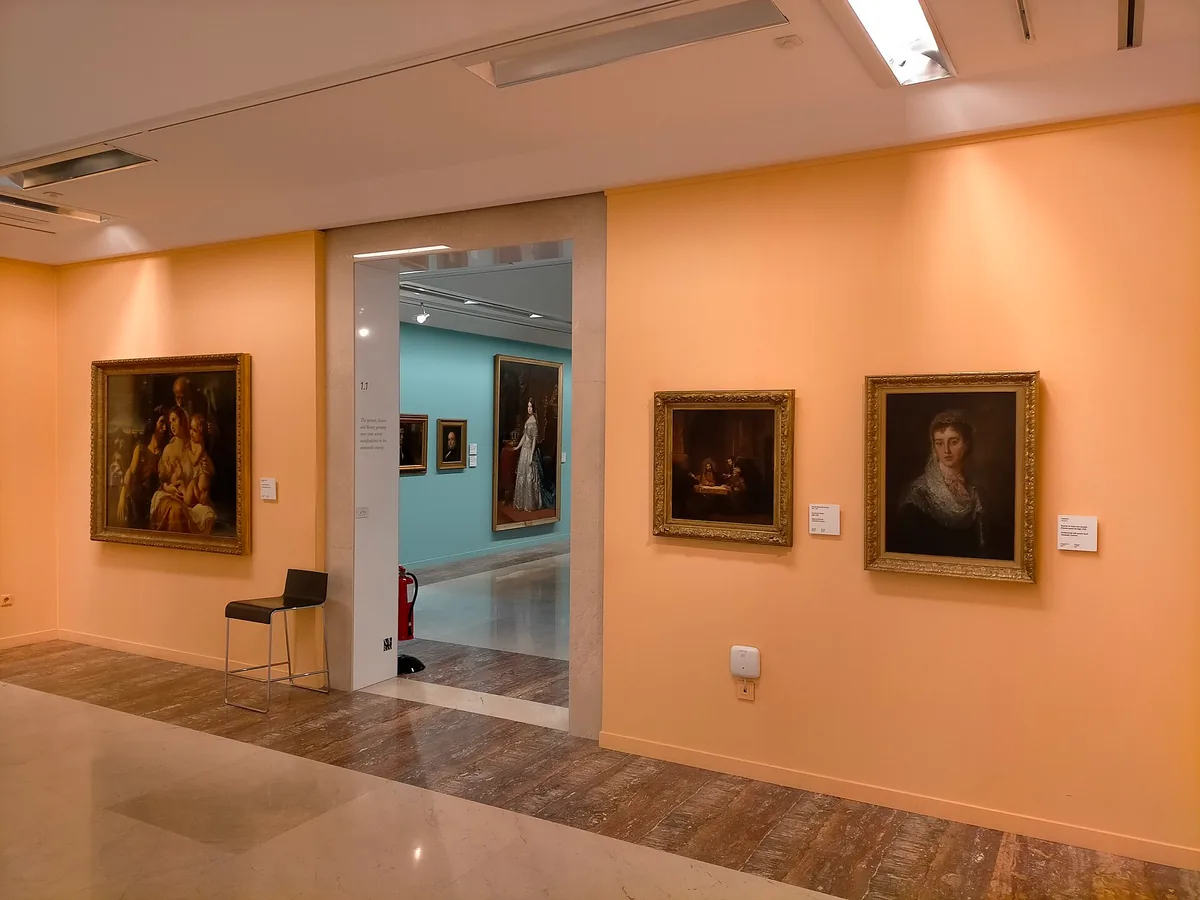Sala de retratos y pintura clásica del Museo de Bellas Artes de Murcia – Totenart