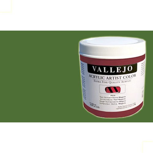 Acrílico Vallejo Artist n. 415 color verde esmeralda (500 ml)
