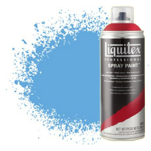 Pintura en Spray azul ftalocianina 7 (tono rojo) 7316, Liquitex acrílico, 400 ml.