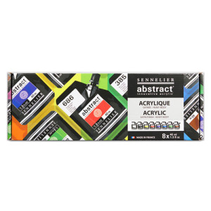 Sennelier Inchiostro Acrilico Astratto 30 Ml – Argento Iridiscente, Alta Pigmentazione, Fluido, Resistente All'Acqua, Made In France - 2
