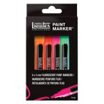 Set de 6 rotuladores Liquitex Paint Marker FLUO (2 mm)