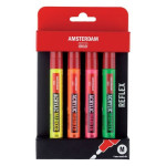 Rotuladores acrílicos Amsterdam, set Reflex Pack (4 colores)