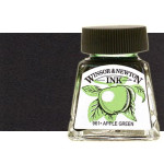 Tinta Dibujo (China) Negro Winsor Newton, 14 ml., (NO RESISTENTE AL AGUA)
