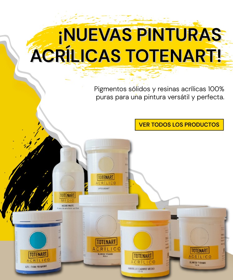 Pinturas acrílicas Totenart