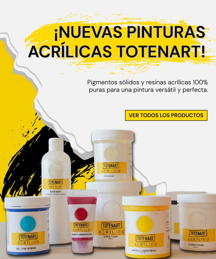Pinturas acrílicas Totenart