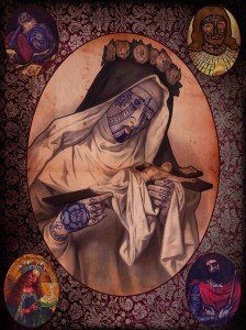 Tatuajes pin up - Ramon Maiden