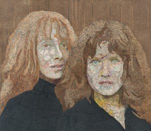 como hacer un retrato de collage artístico