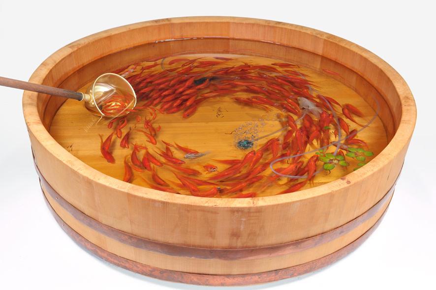¿Qué es el arte invisible y por qué genera debate? 2 riusuke fukahori pintar tecnicas resina peces realistas totenart material bellas artes