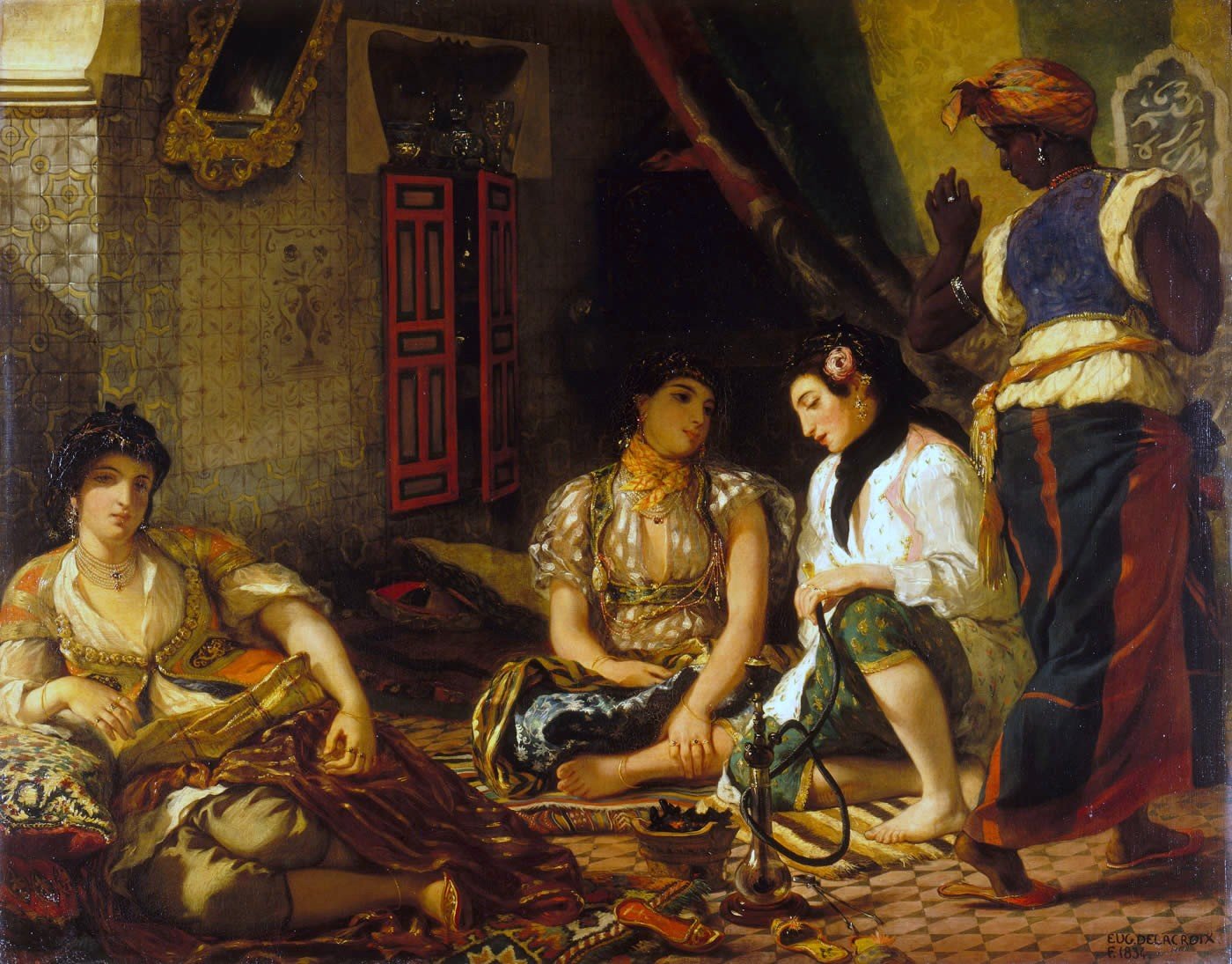 Les femmes d'Alger de Picasso puede ser la obra más cara vendida por Chrisite's 2 picasso-delacroix-les-femmes-alger-versión-o-noticias-totenart
