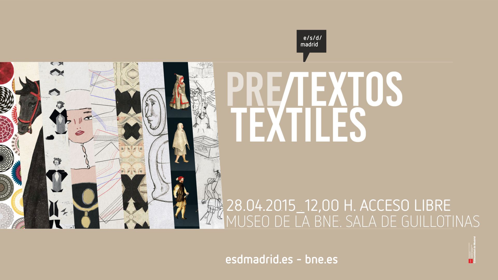 La Escuela Superior de Diseño de Madrid expone «Pretextos Textiles»