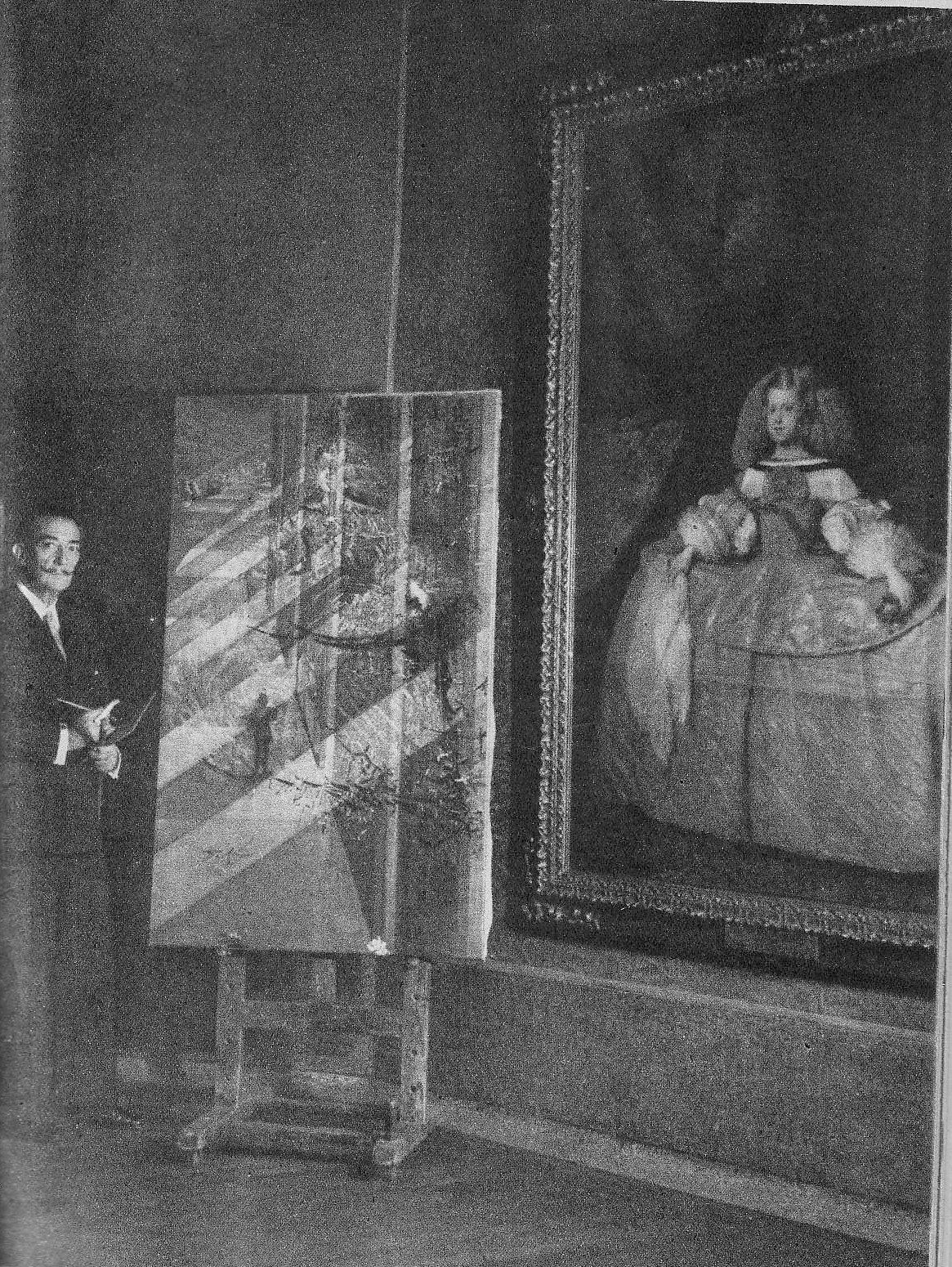 V Exposición y venta solidaria: Postales navideñas 2 velazquez pintando infanta margarita menina dali noticias totenart