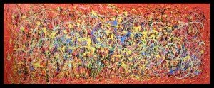 action-painting-naranja-noticias-totenart
