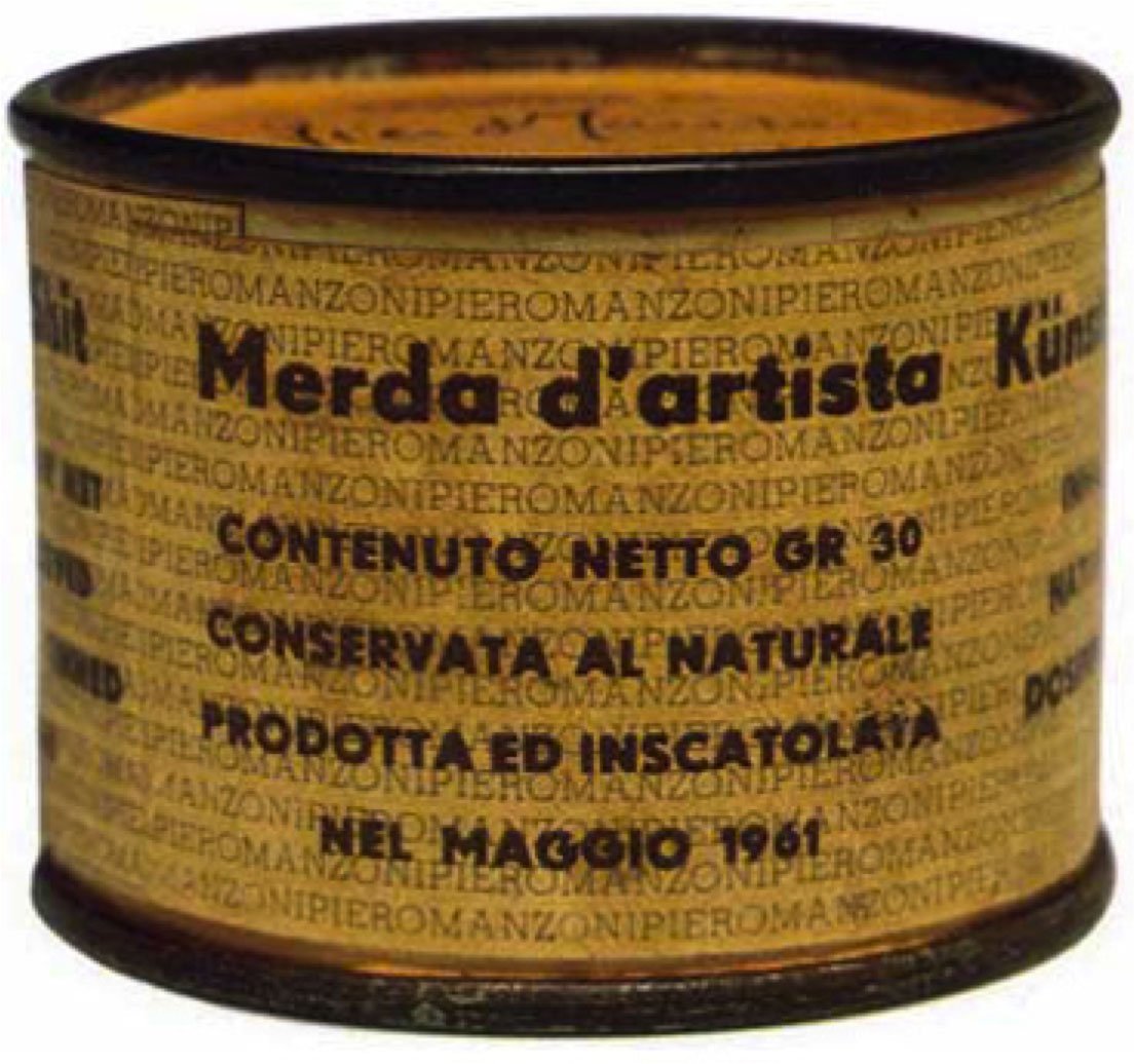 Cómo entender el arte contemporáneo 3 entender-elarte contemporáneo-ñmierda-de-artista-piero-manzoni
