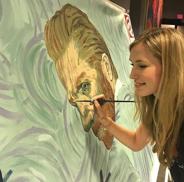 Spanish natural Landscape 1 loving vincent pintando totenart