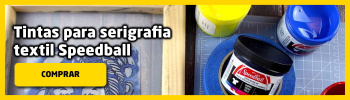 Cómo hacer serigrafía textil: Tintas Speedball 3 totenart-donde-comprar-tintas-de-serigrafia