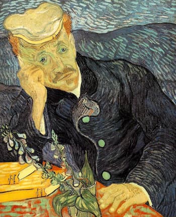 Los 10 cuadros más importantes de Van Gogh 10 totenart-retrato-doctor-gachet