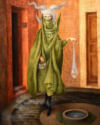 10 cuadros más importantes de Remedios Varo 7 totenart-mujer-saliendo-del-psicoanalista