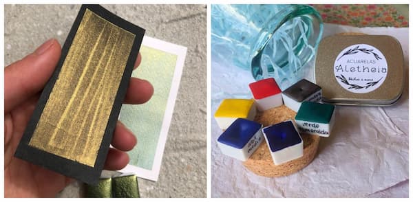Acuarelas veganas: Un proyecto de Aletheia Acuarelas 2 totenart-acuarelas-veganas-colores-especiales