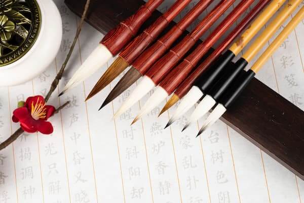 pinceles-orientales-para-sumi-e