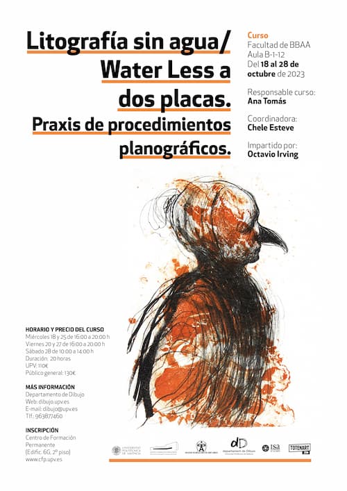 taller litografía sin agua