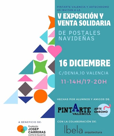 V Exposición y venta solidaria: Postales navideñas 1 postales-solidarias-pintarte