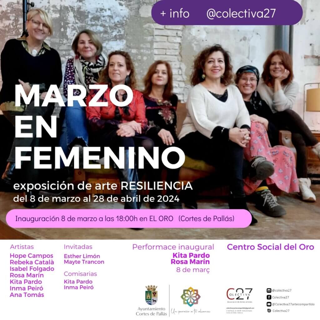 Marzoi en femenino: exposición resiliencia