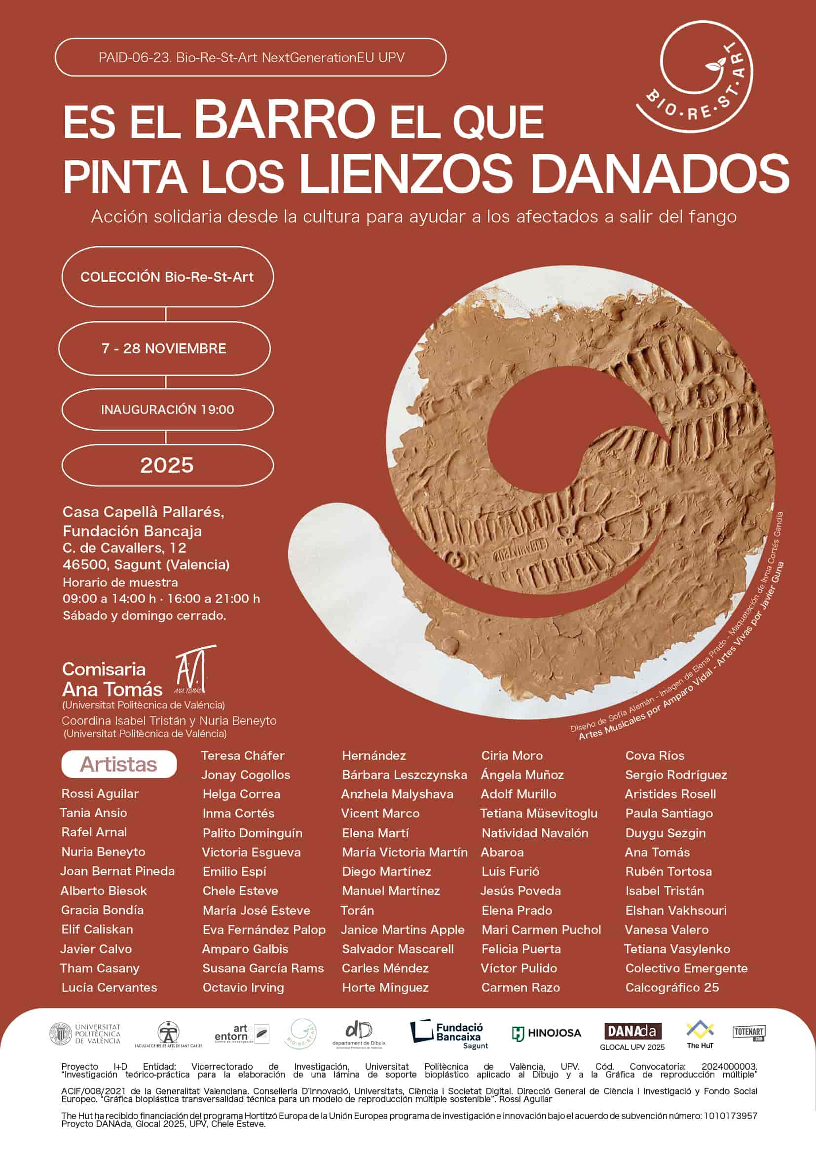Un año de la DANA: exposición para ayudar a los afectados 2 Totentart-exposición Daana valencia cambio climático 2