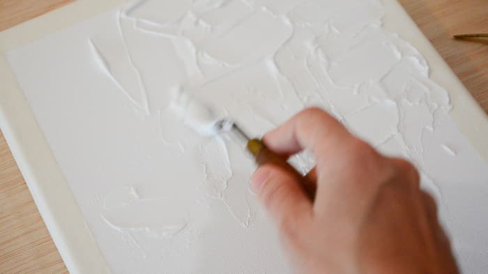 Cómo hacer cuadros con relieve y texturas 3 como hacer cuadros con relieve