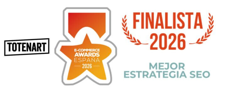 Totenart finalista Ecommerce Awards 2026