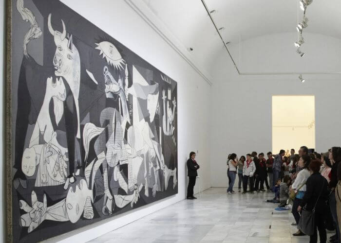 Guernica de Picasso en el Museo Reina Sofía