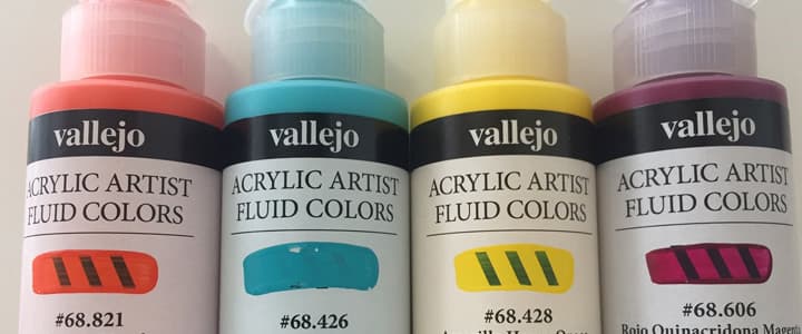 Comprar Llamativa pintura acrílica fluida de larga duración, pigmento de  pintura para manualidades profesional para principiantes a la moda