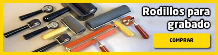 totenart-banner rodillos de grabado